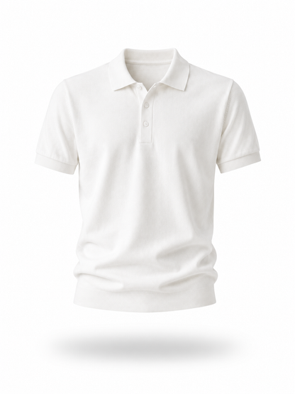 Düz Polo Yaka Triko