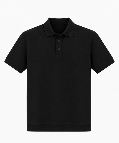 Düz Polo Yaka Triko