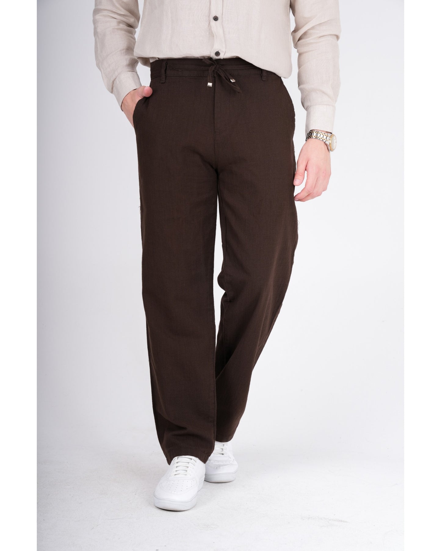 KETEN RAHAT KESİM PANTOLON