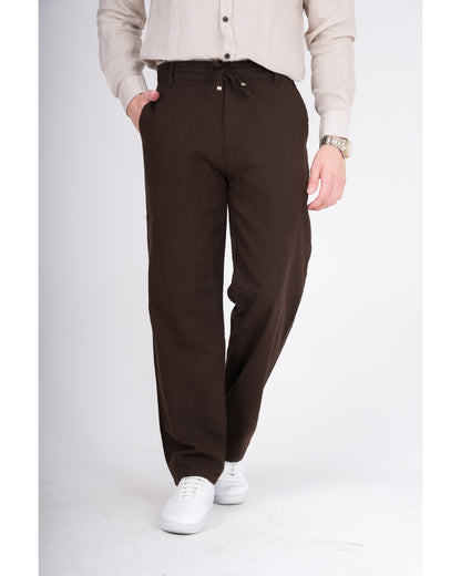 KETEN RAHAT KESİM PANTOLON
