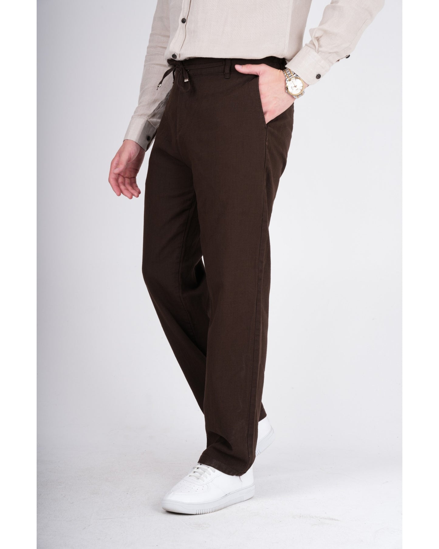KETEN RAHAT KESİM PANTOLON