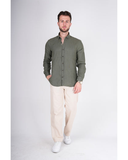 KETEN RAHAT KESİM PANTOLON