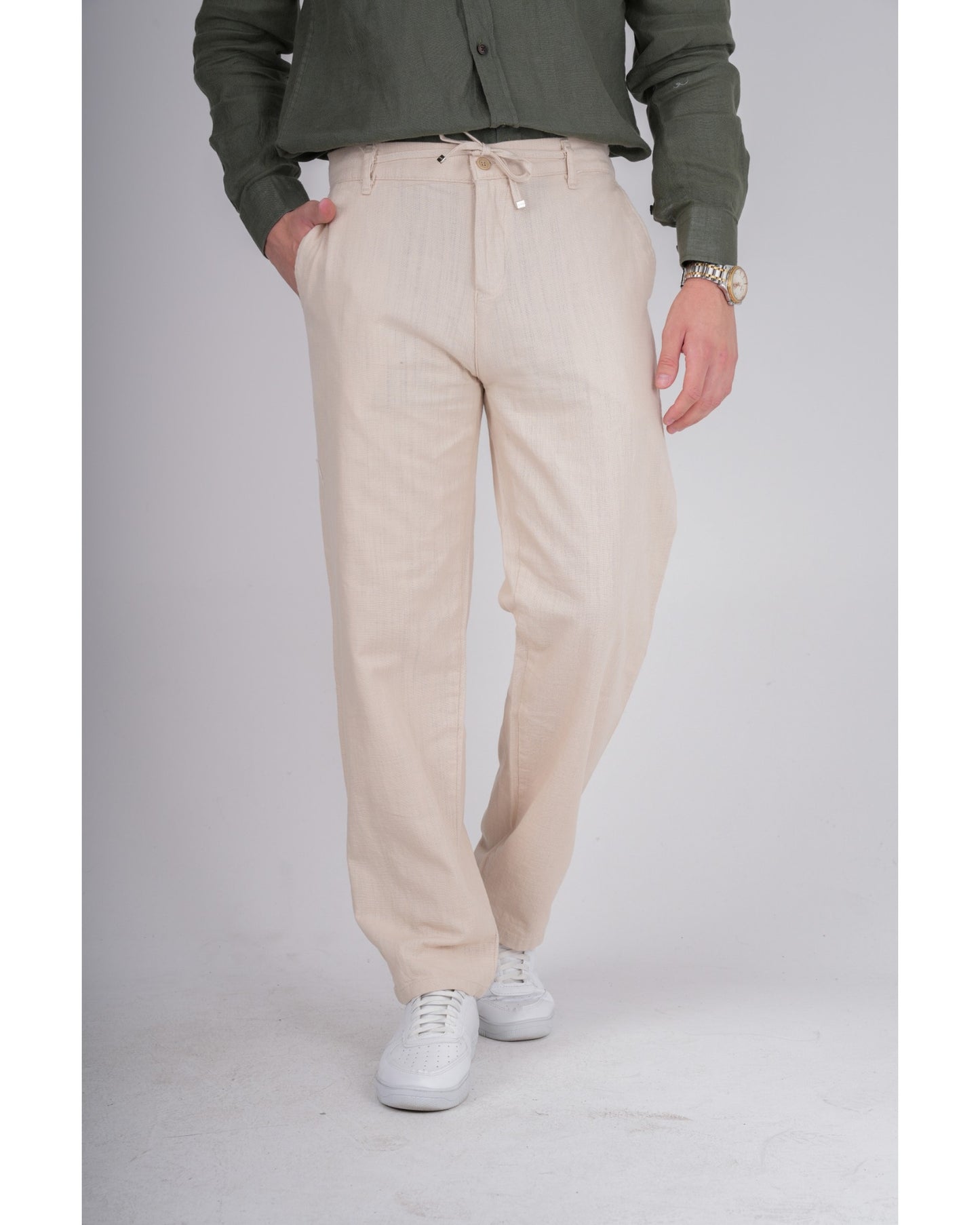 KETEN RAHAT KESİM PANTOLON