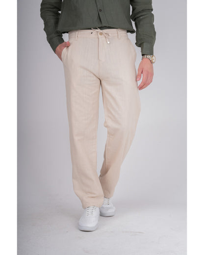 KETEN RAHAT KESİM PANTOLON