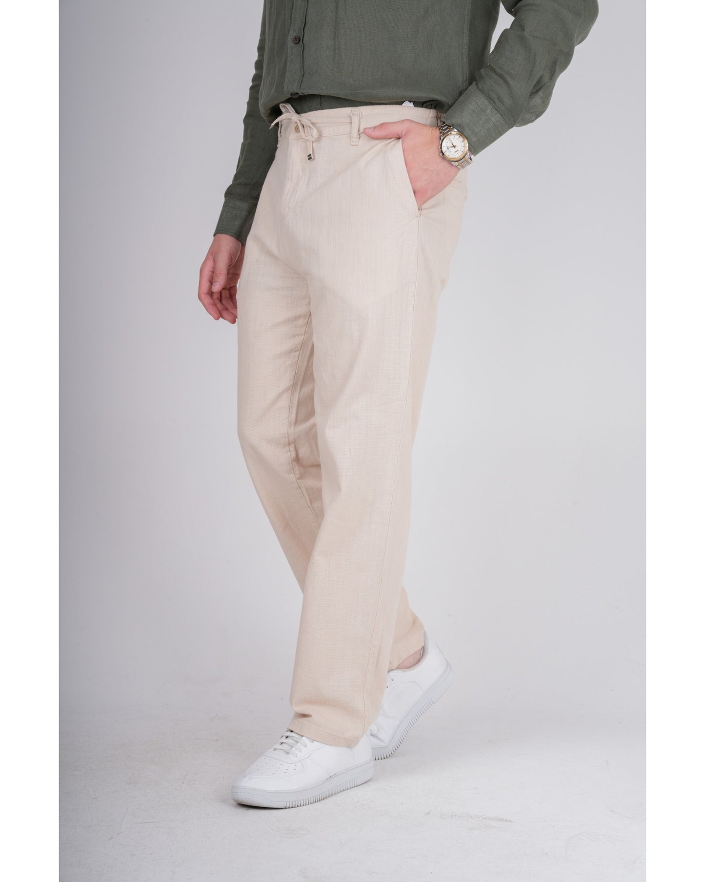 KETEN RAHAT KESİM PANTOLON