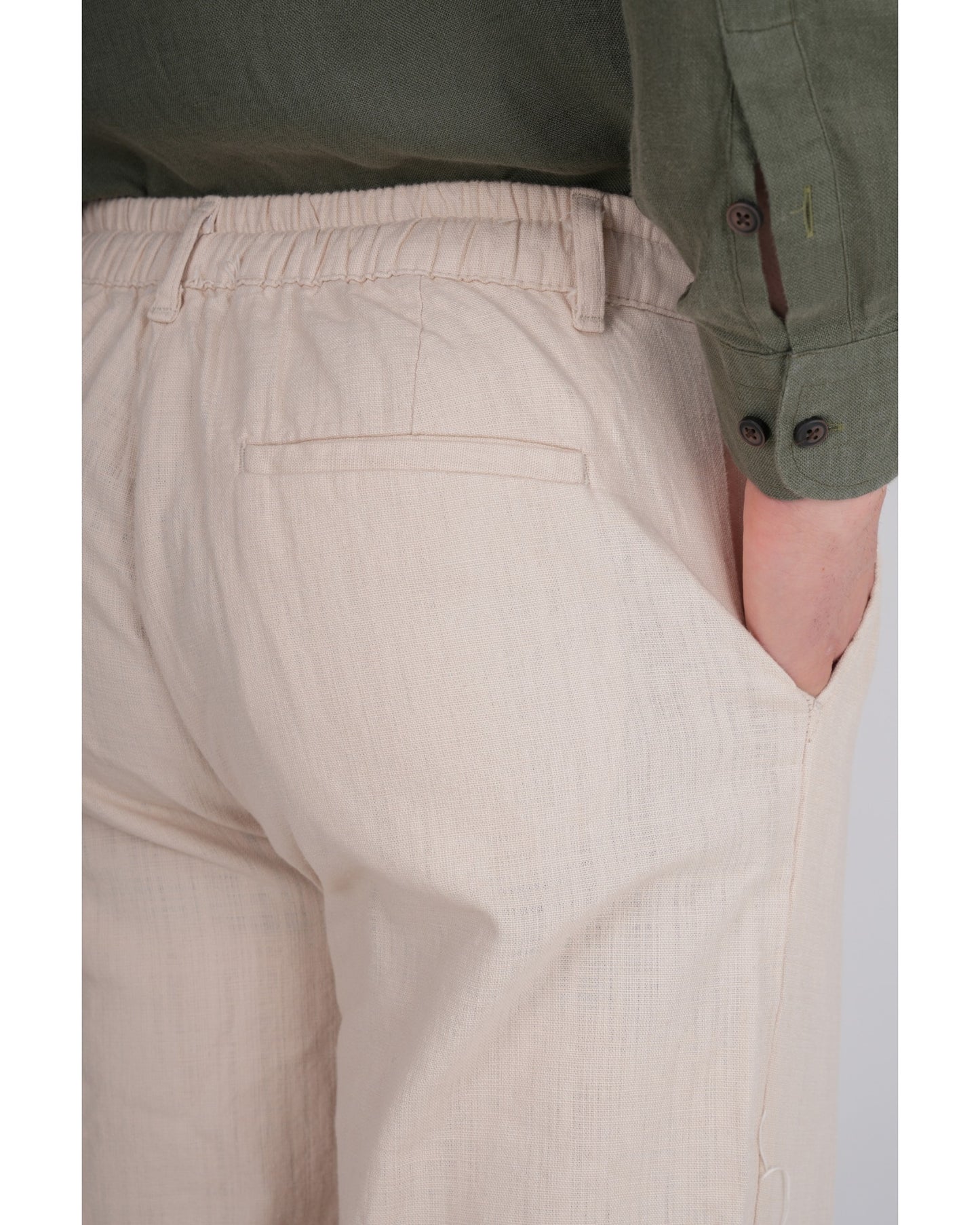 KETEN RAHAT KESİM PANTOLON