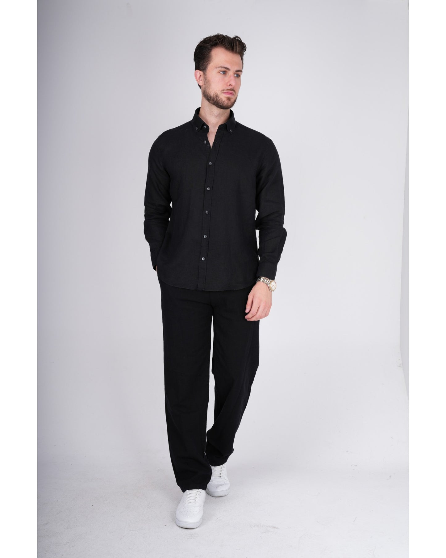 KETEN RAHAT KESİM PANTOLON
