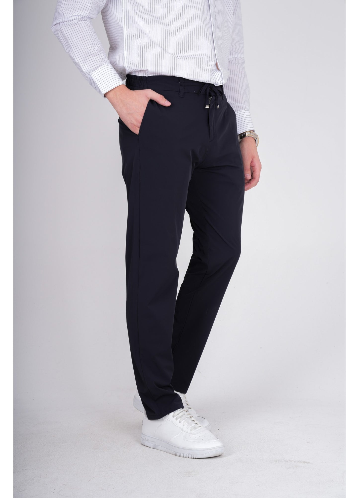 SLİMFİT ESNEK POLYAMİD PANTOLON