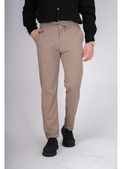 SLİMFİT ESNEK POLYAMİD PANTOLON
