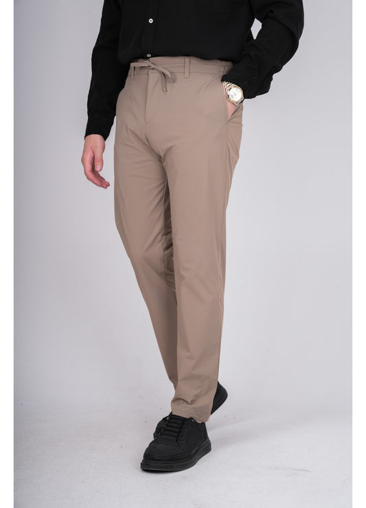 SLİMFİT ESNEK POLYAMİD PANTOLON